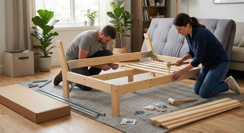 Couch Assembly in Alpharetta, GA